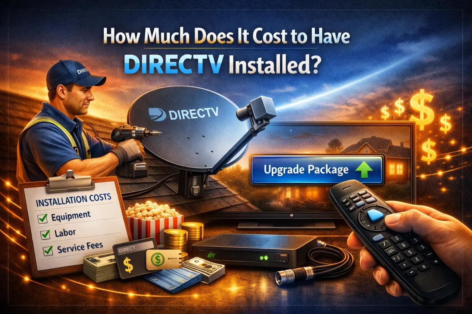 How Much Does It Cost to Have DIRECTV Installed?