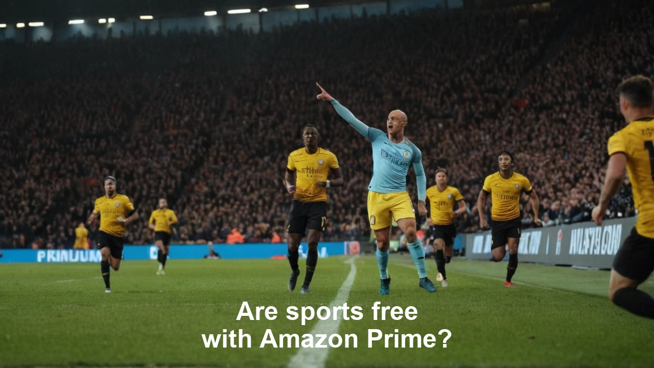 Are sports free with Amazon Prime?