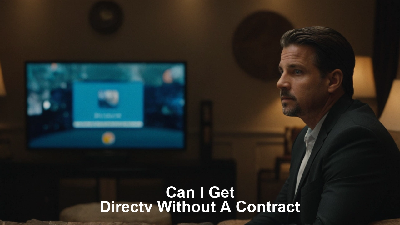 Can I get DIRECTV without a contract?