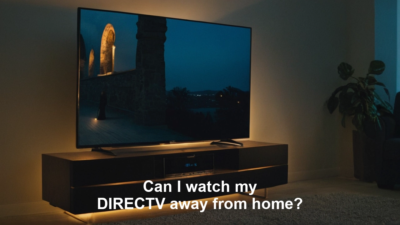 Can I watch my DIRECTV away from home?