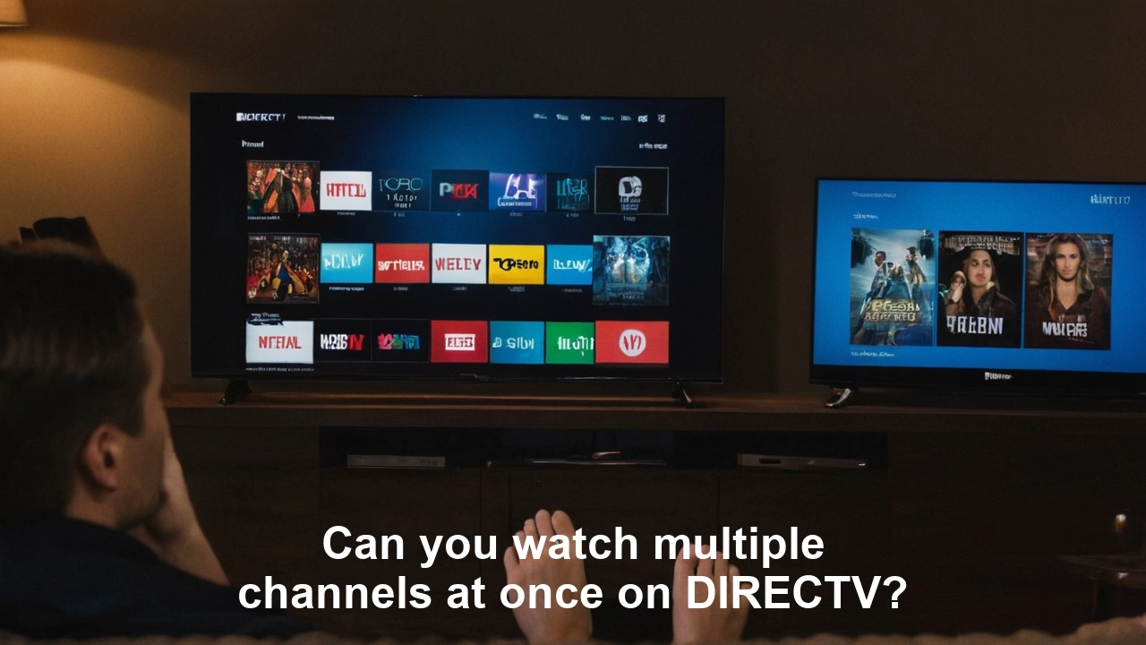 Can you watch multiple channels at once on DIRECTV?