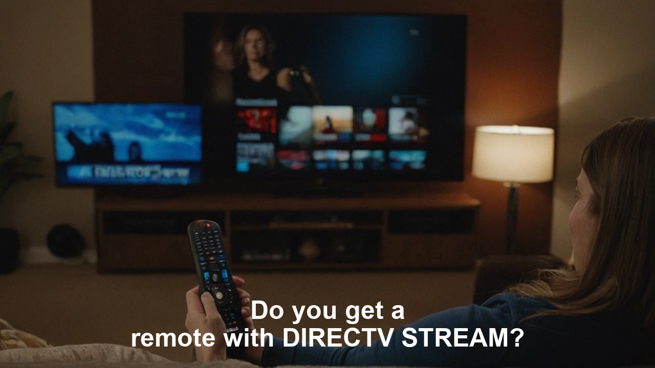 Do you get a remote with DIRECTV STREAM?