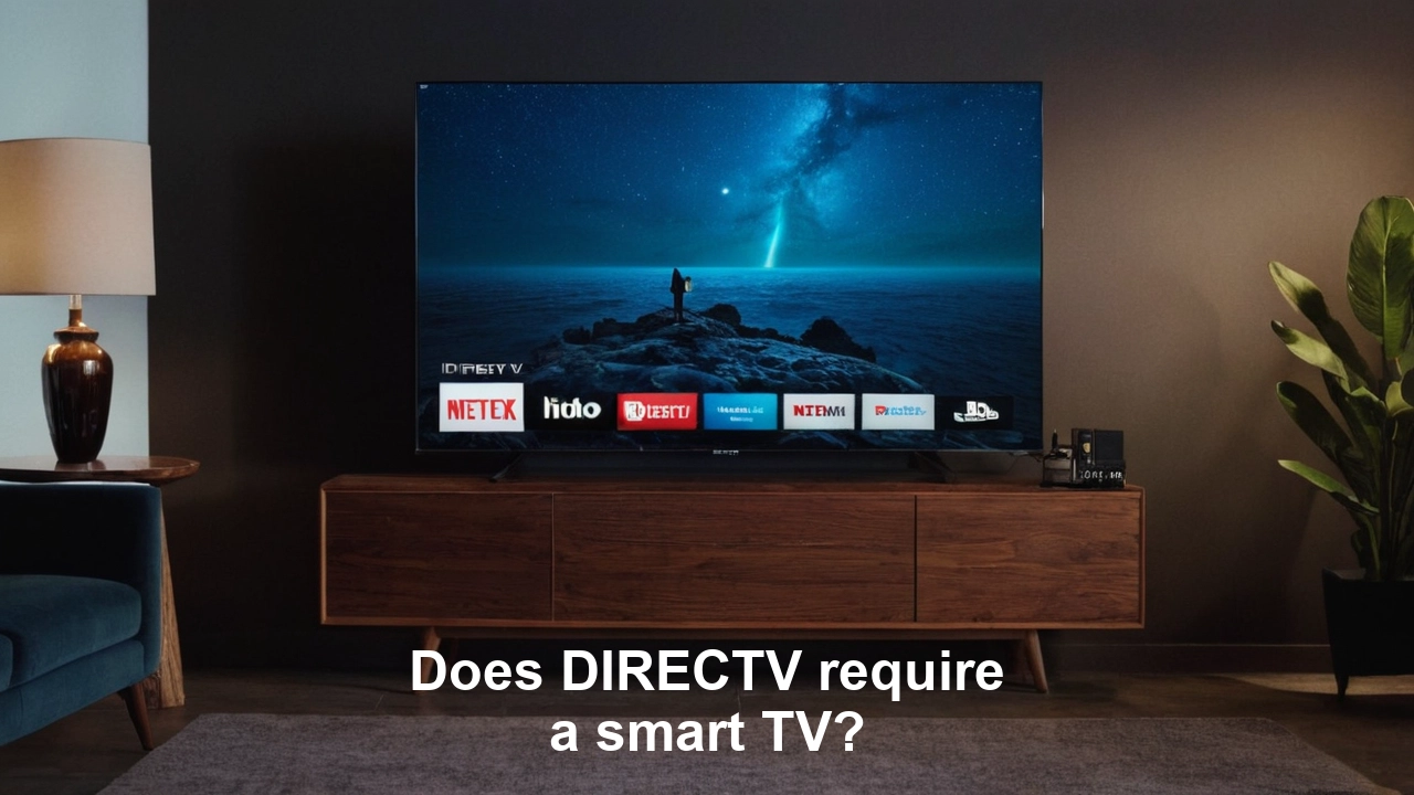 Does DIRECTV require a smart TV?