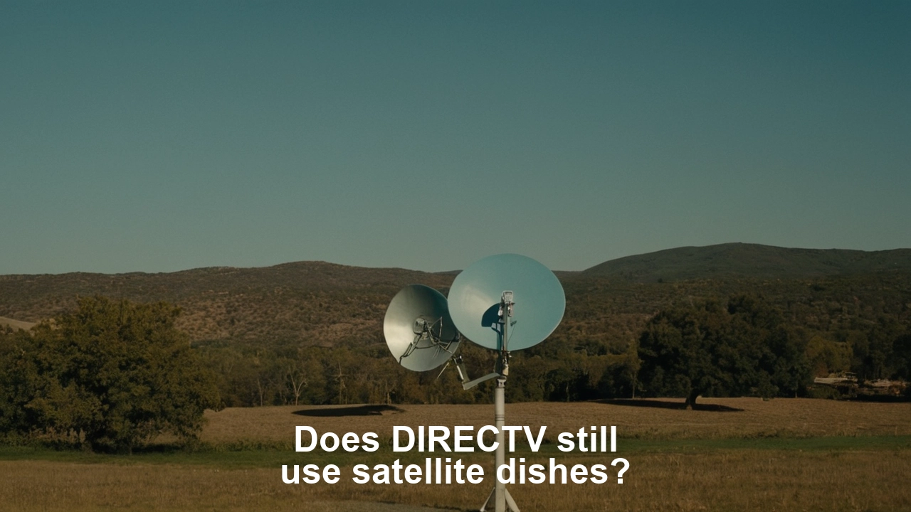 Does DIRECTV still use satellite dishes?