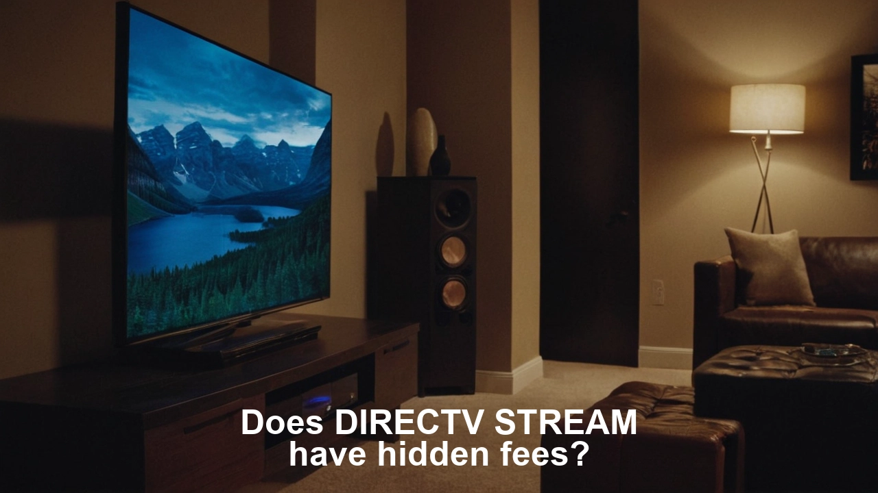 Does DIRECTV STREAM have hidden fees?