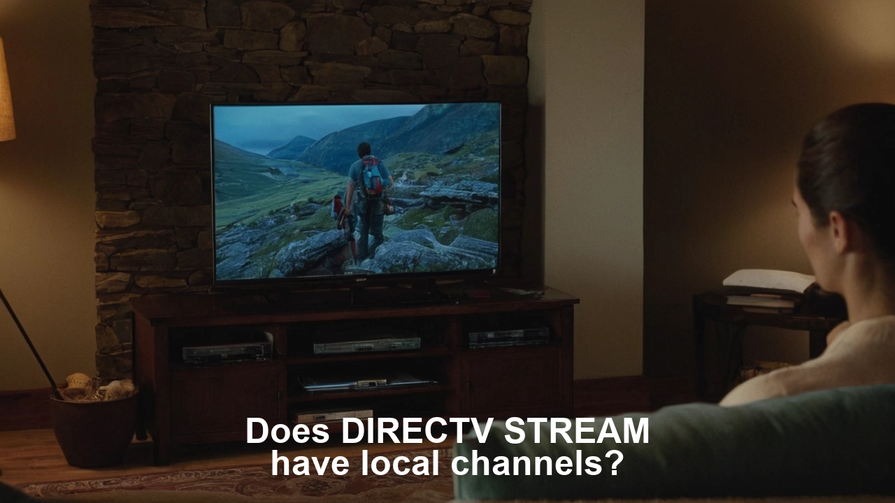 Does DIRECTV STREAM have local channels?