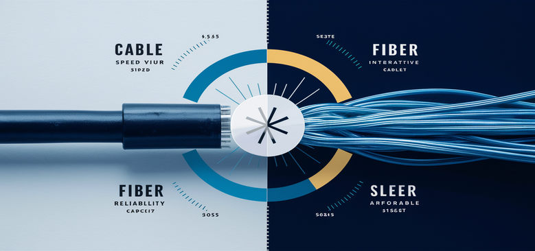 fiber vs cable
