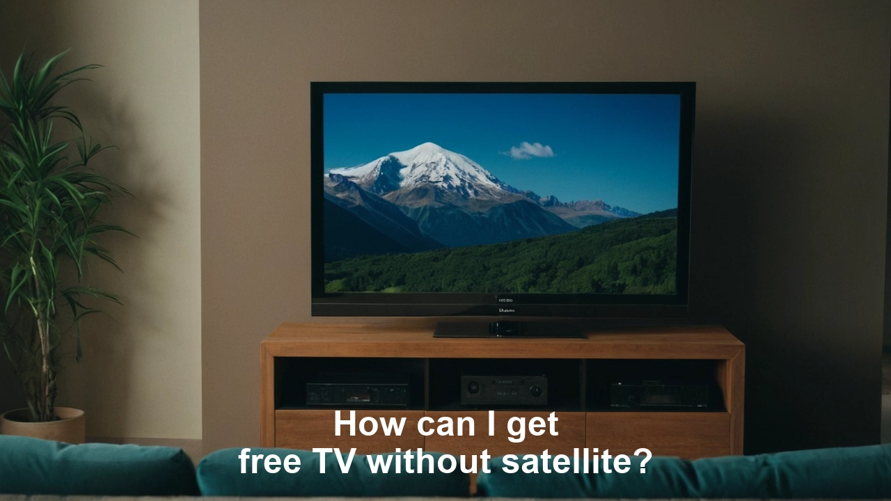 How can I get free TV without satellite?