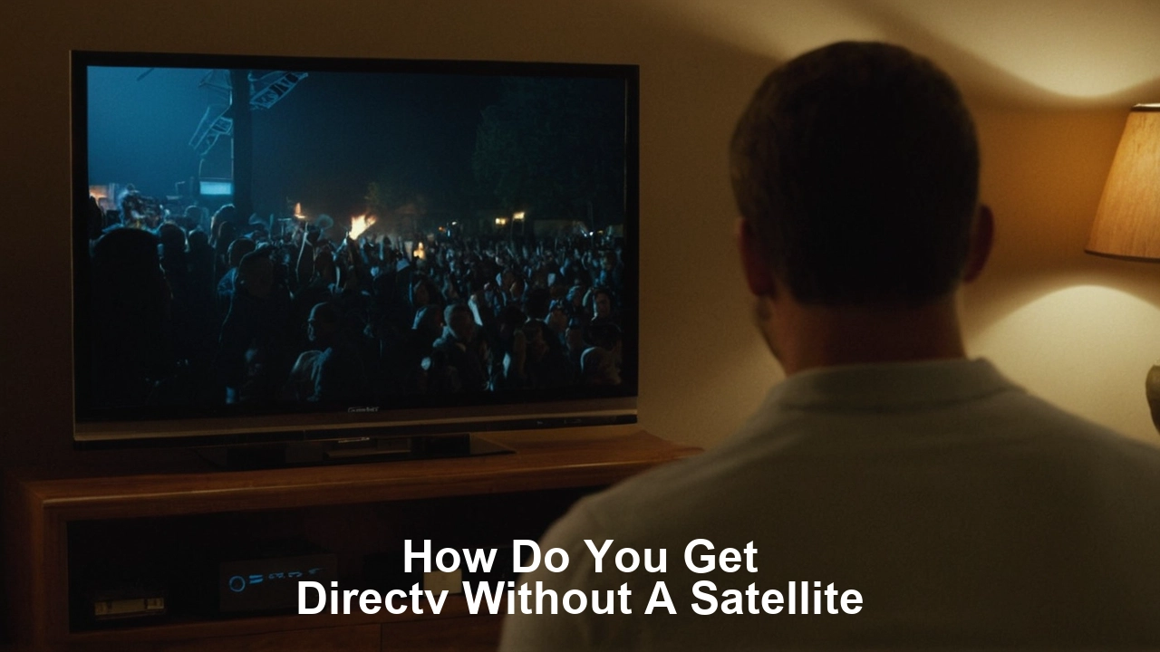 How do you get DIRECTV without a satellite?