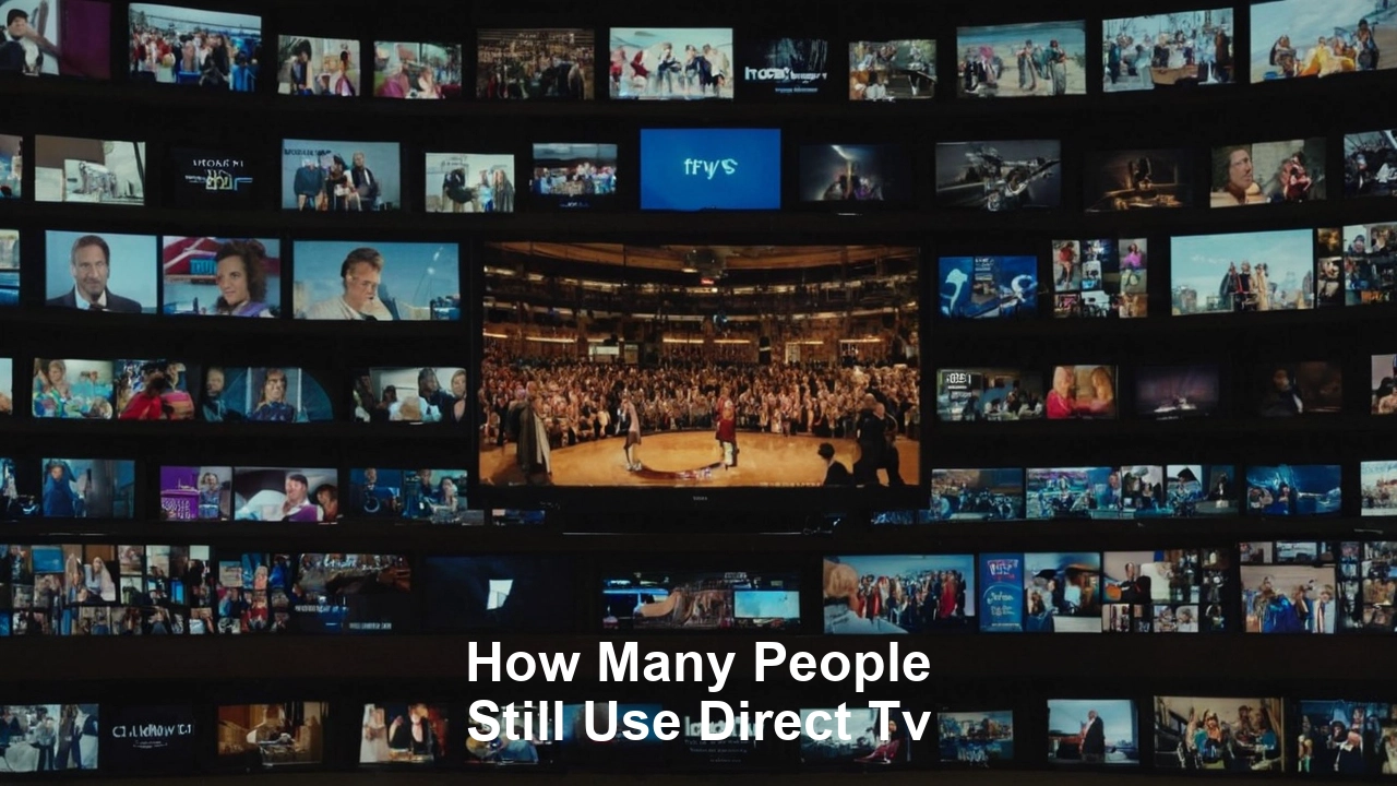 How many people still use Direct TV?