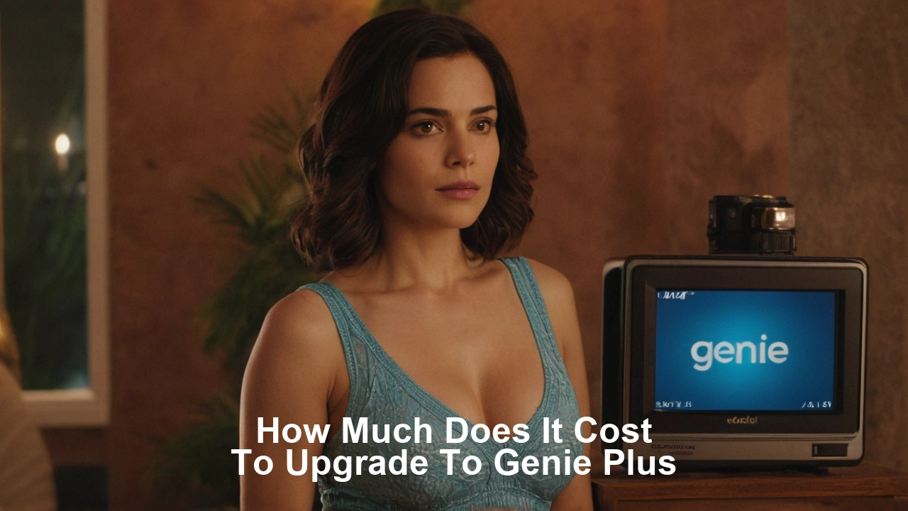 How much does it cost to upgrade to Genie Plus?