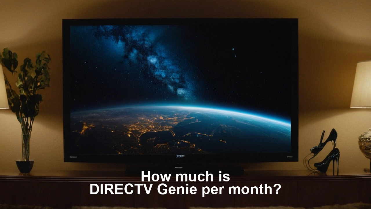 How much is DIRECTV Genie per month?