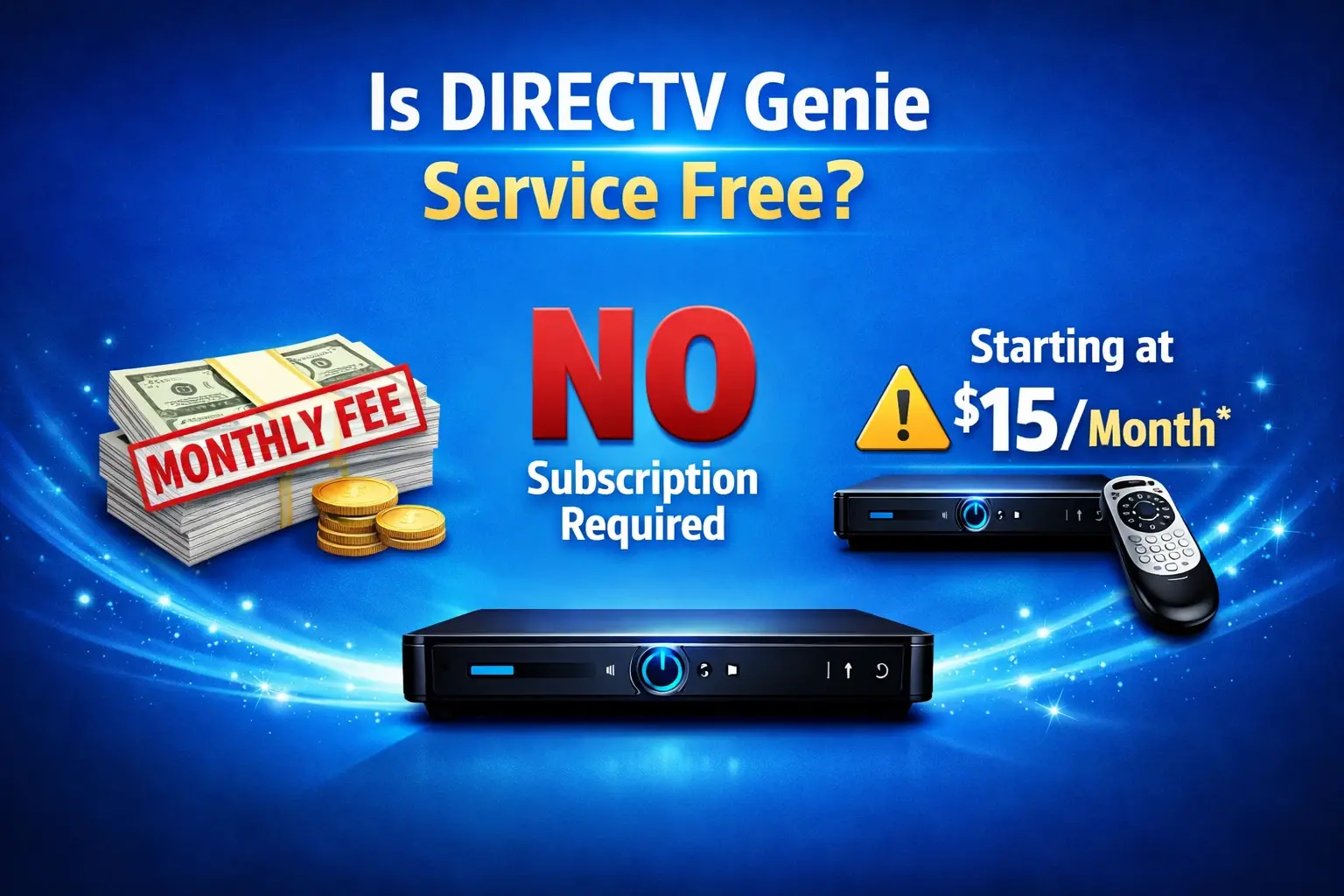 Is Genie service free?