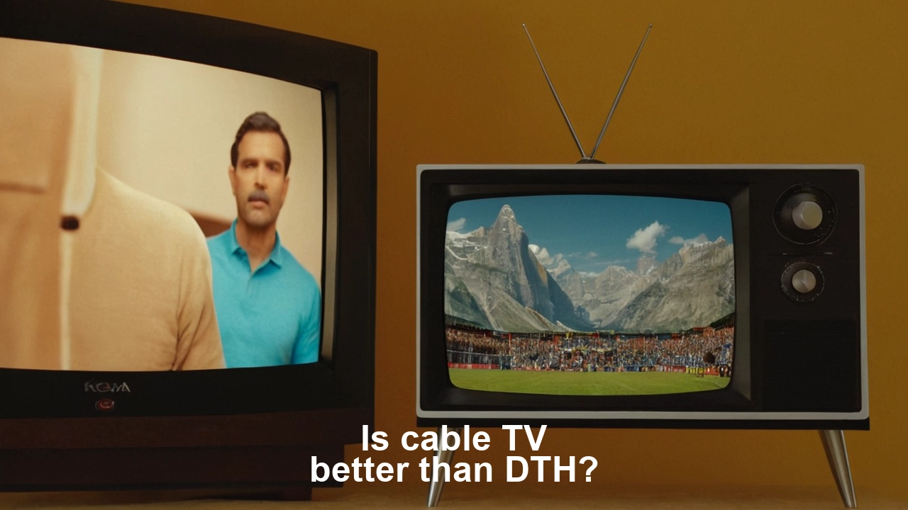 Is cable TV better than DTH?