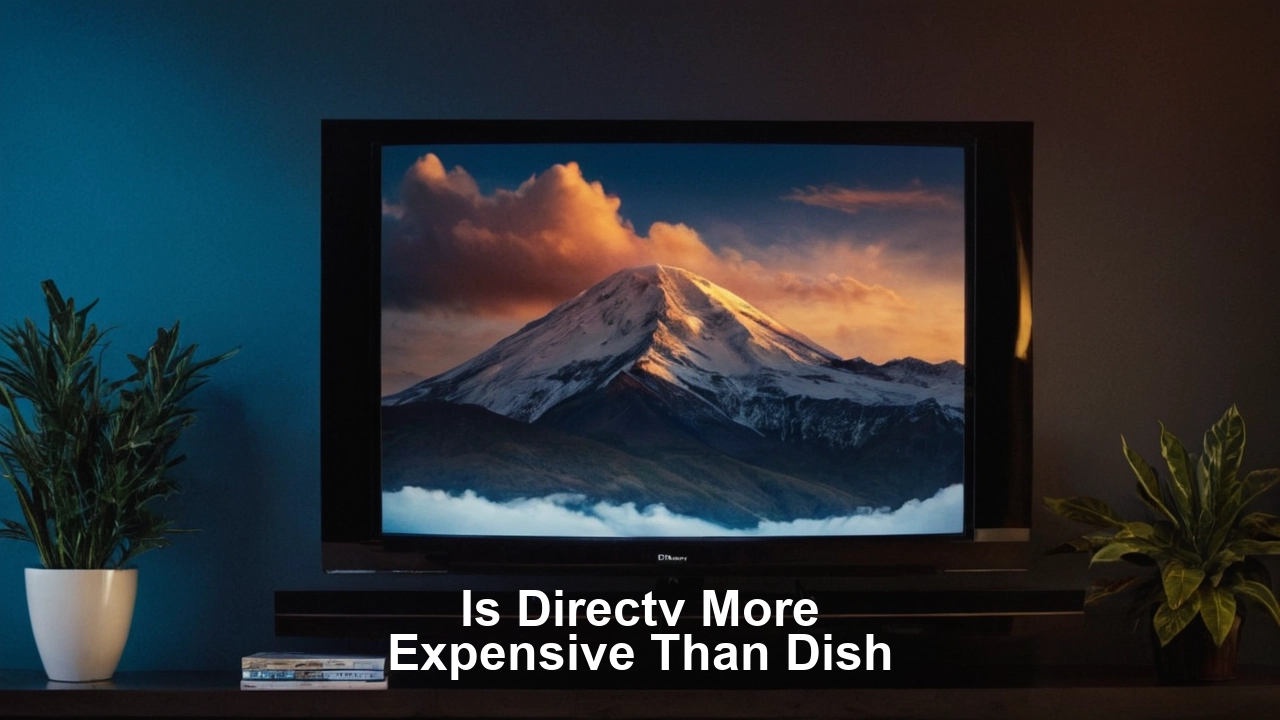 Is DIRECTV more expensive than Dish?