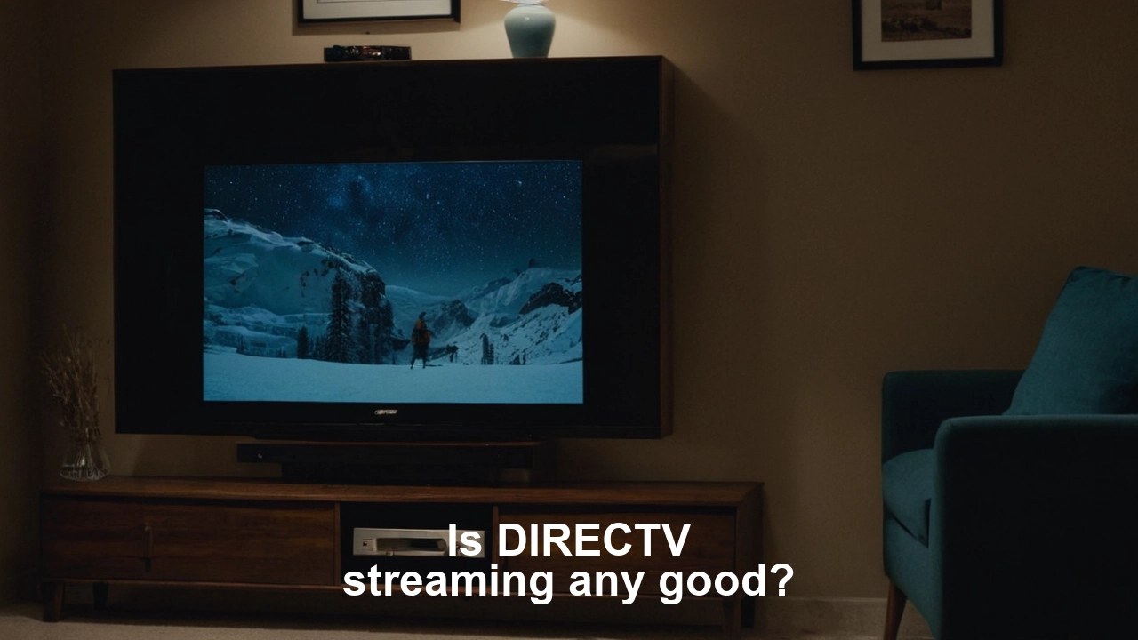 Is DIRECTV streaming any good?