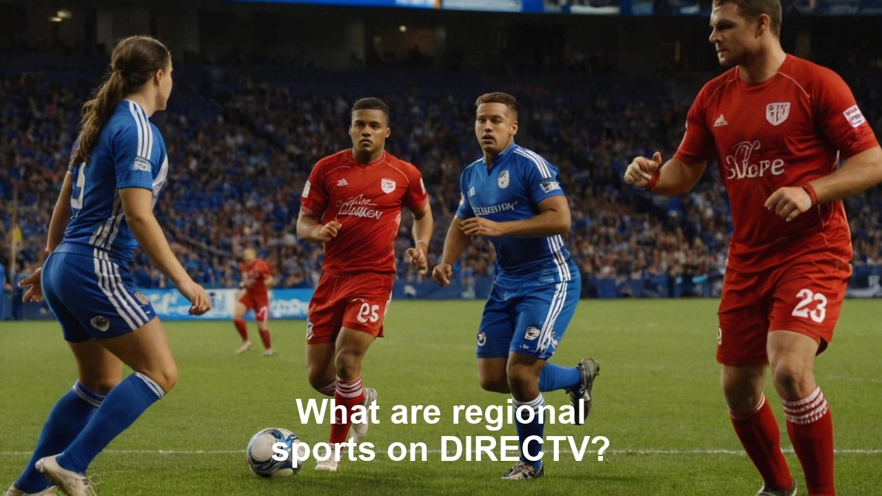 What are regional sports on DIRECTV?