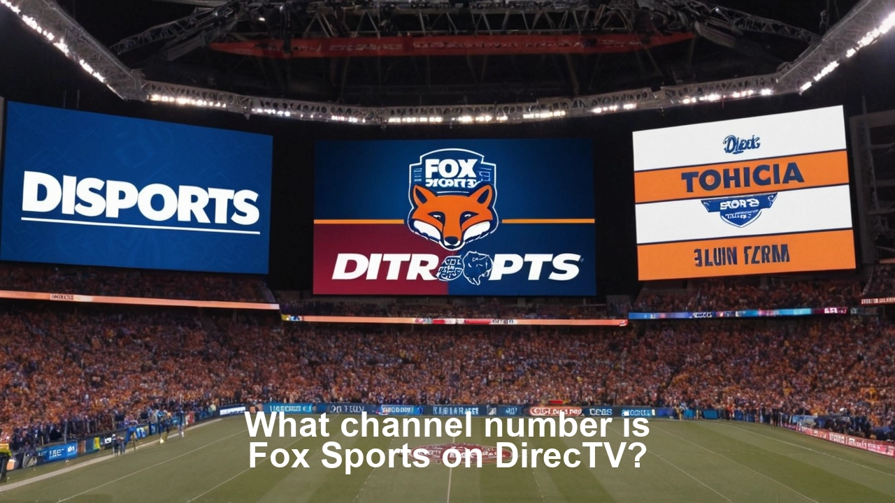 What channel number is Fox Sports on DirecTV?