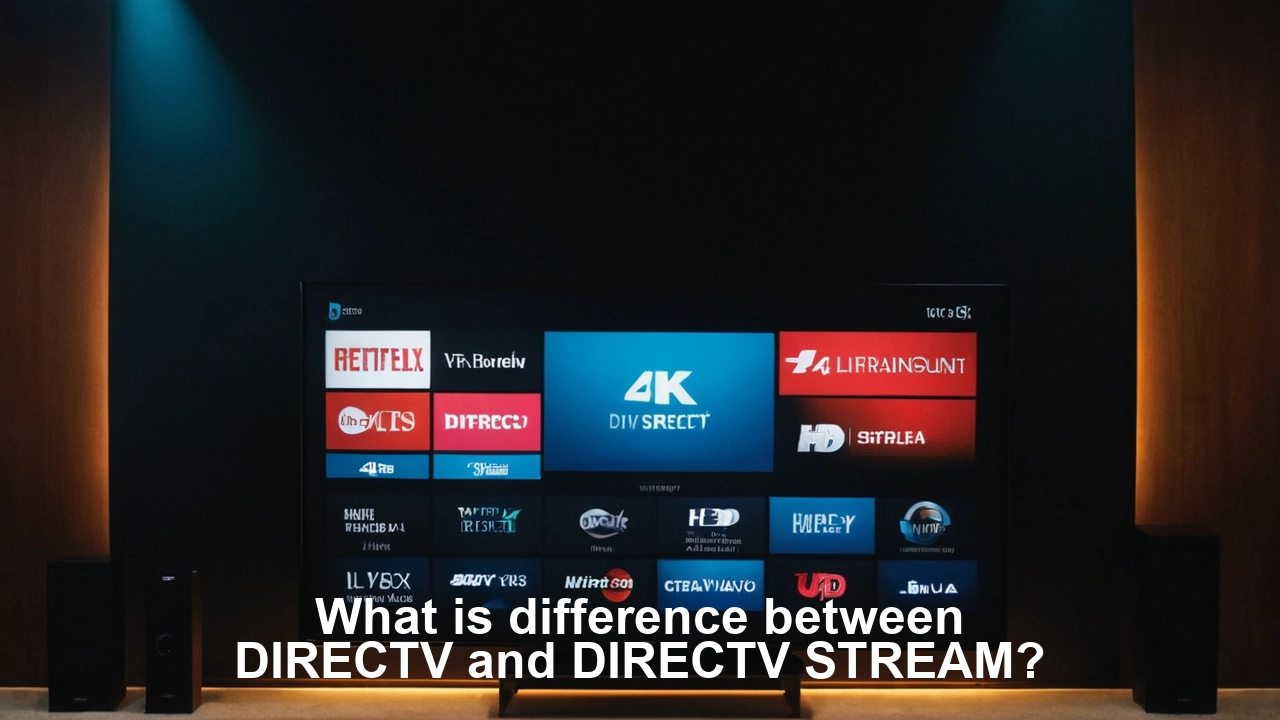 What is difference between DIRECTV and DIRECTV STREAM?