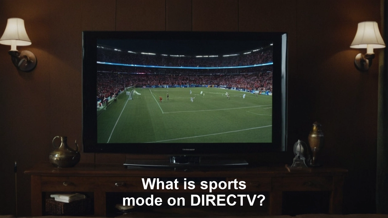 What is sports mode on DIRECTV?