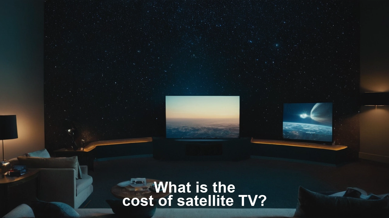 What is the cost of satellite TV?