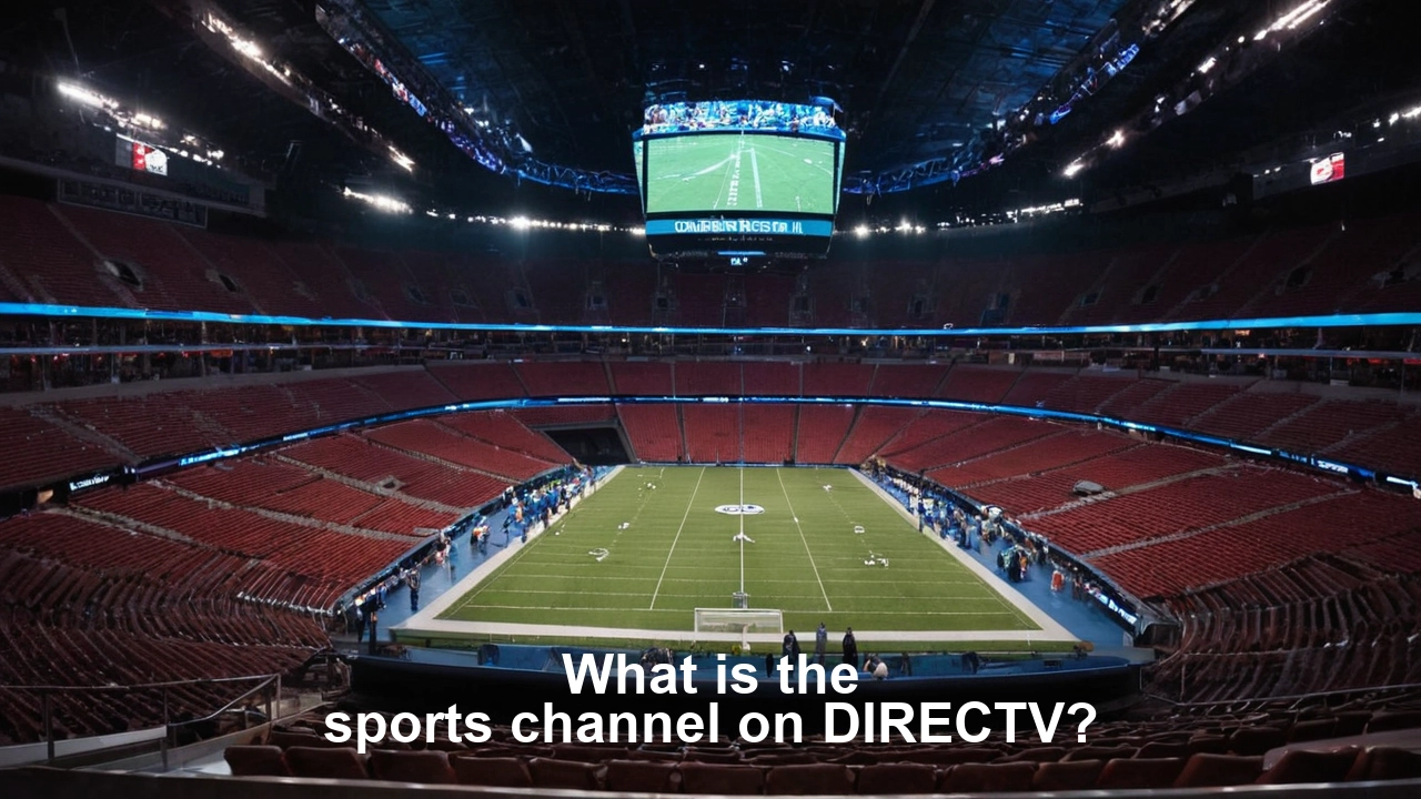 What is the sports channel on DIRECTV?