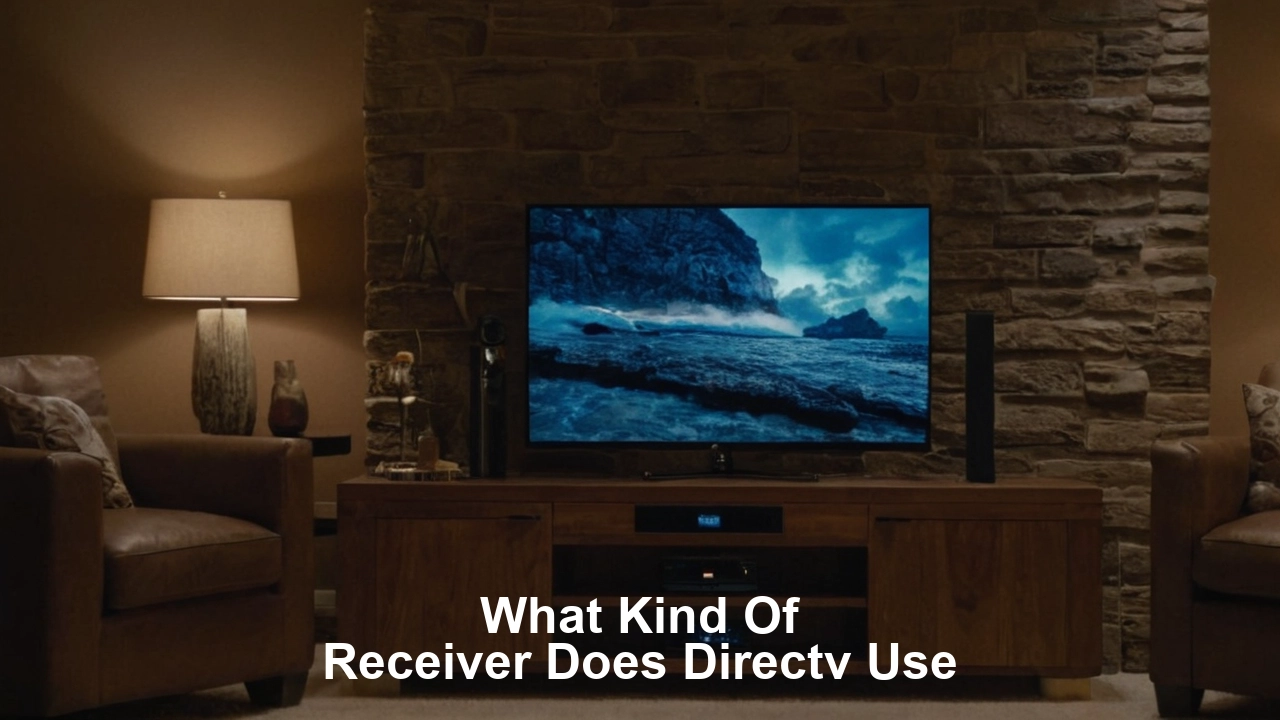 What kind of receiver does DIRECTV use?