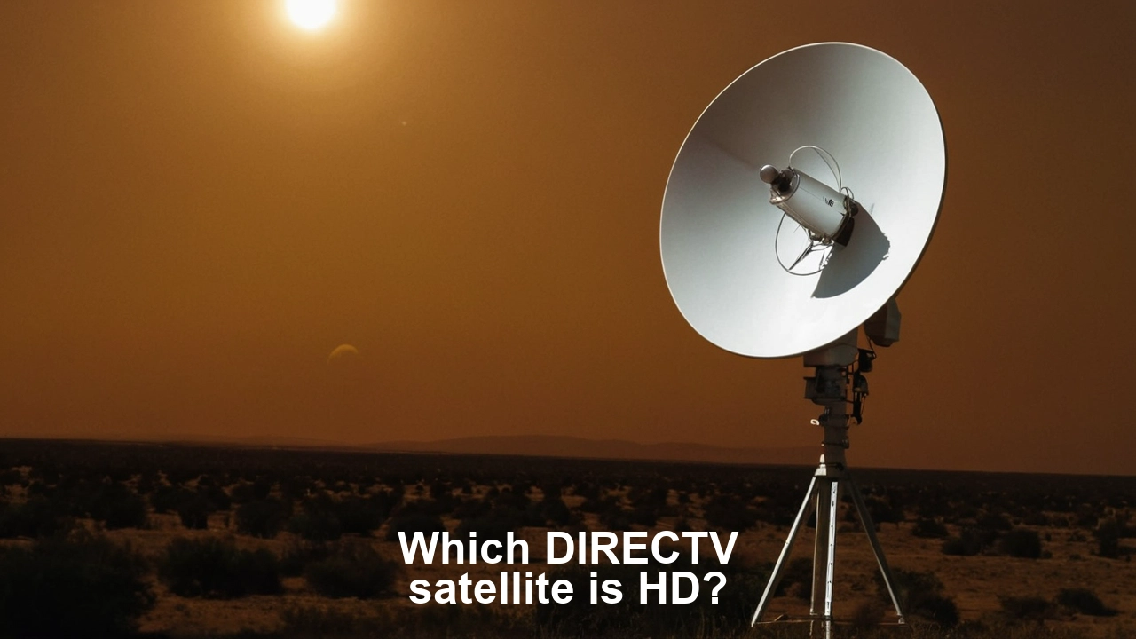 Which DIRECTV satellite is HD?