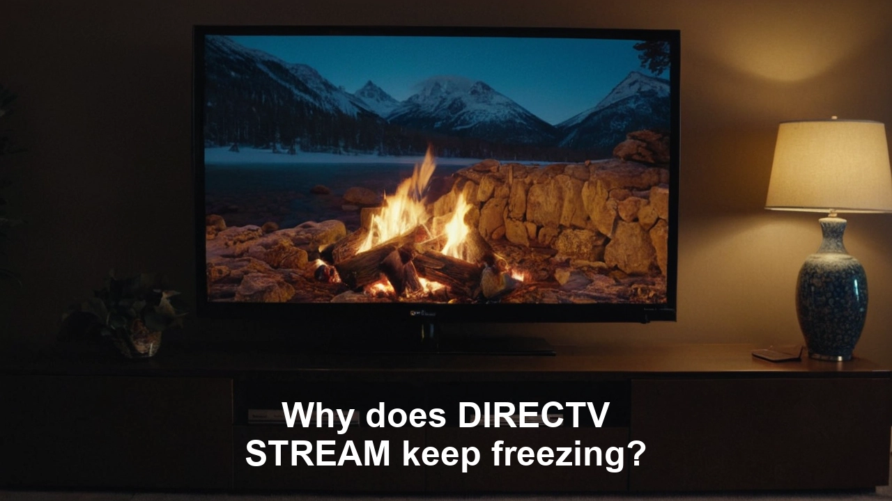 Why does DIRECTV STREAM keep freezing?