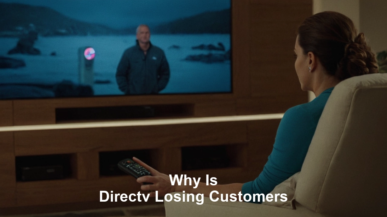 Why is DIRECTV losing customers?