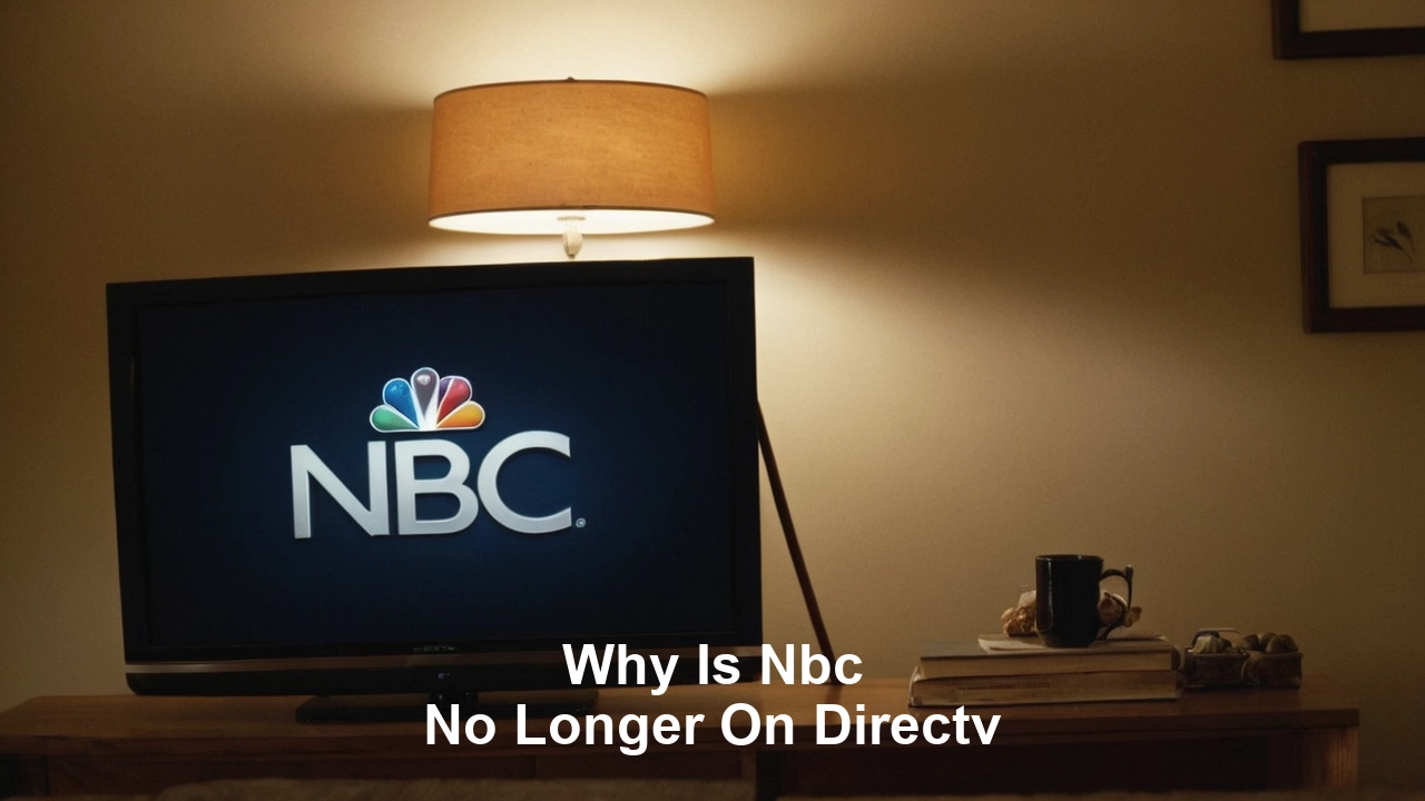 Why is NBC no longer on DirecTV?